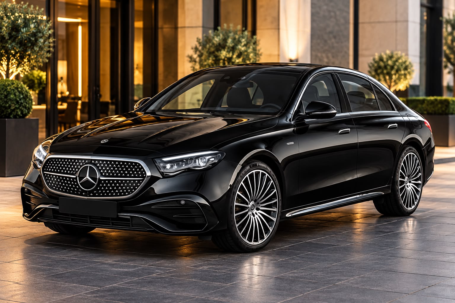 Berline — Mercedes Classe E · Classe S · Range Rover · BMW i5 · i7